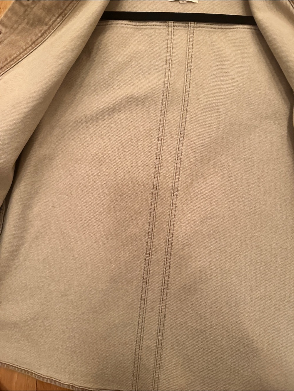Sezane Will Jacket Tan Size L - Picture 3 of 4